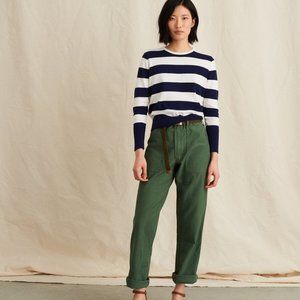 NWT Alex Mill Striped Crewneck Sweater Size S